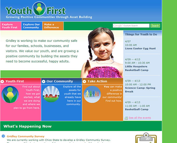 Youth First Web Site